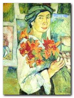 Goncharova_portrait Natalia Goncharova